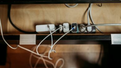 Magnetic cable organizer